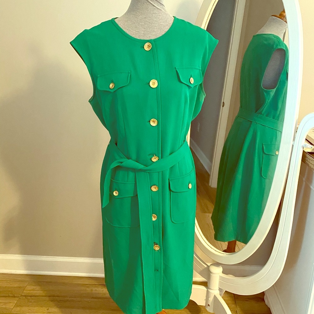 Striking Green Dress
